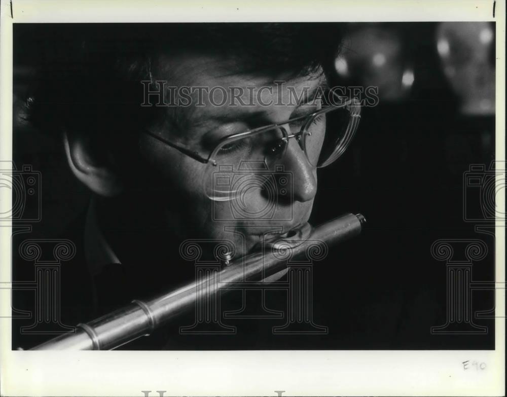 1987 Press Photo Mark Gridley of Mark Gridley Trio - cvp18391 - Historic Images