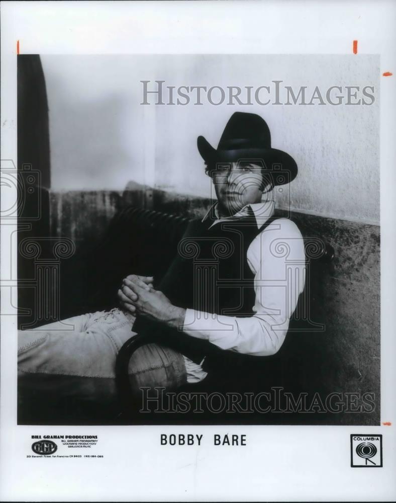 1980 Press Photo Bobby Bare Musician - cvp14664 - Historic Images