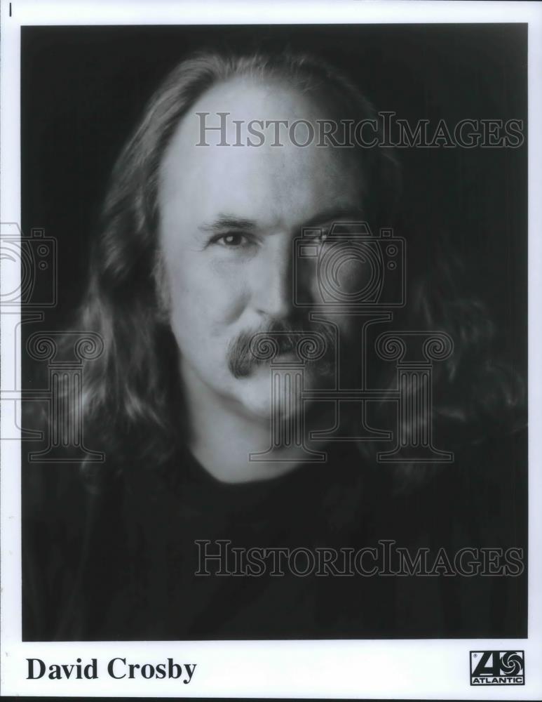 1994 Press Photo David Crosby Rock Singer Songwriter Guitarist - cvp01801 - Historic Images