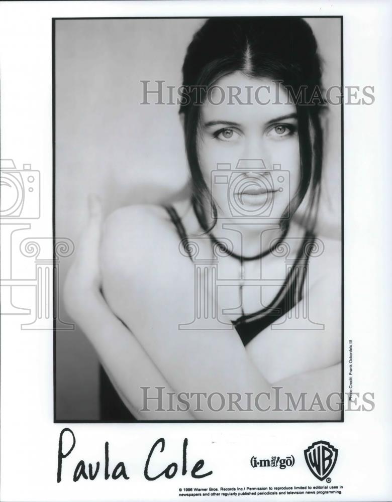 1999 Press Photo Paula Cole American singer-songwriter - cvp07184 - Historic Images