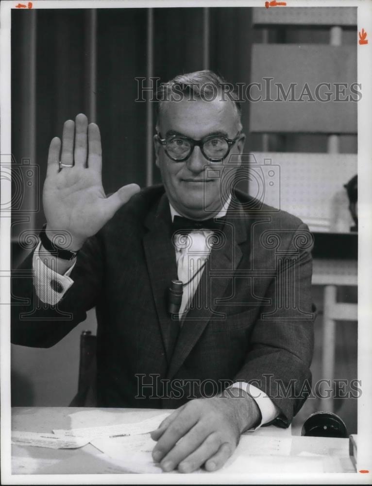 1960 Press Photo Dave Garroway on NBC&#39;s Today - cvp12133 - Historic Images