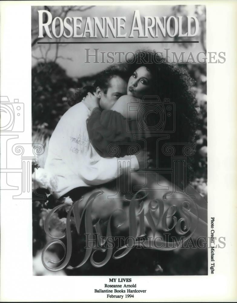 1994 Press Photo Roseanne Arnold's Book Cover - cvp14029 - Historic Images