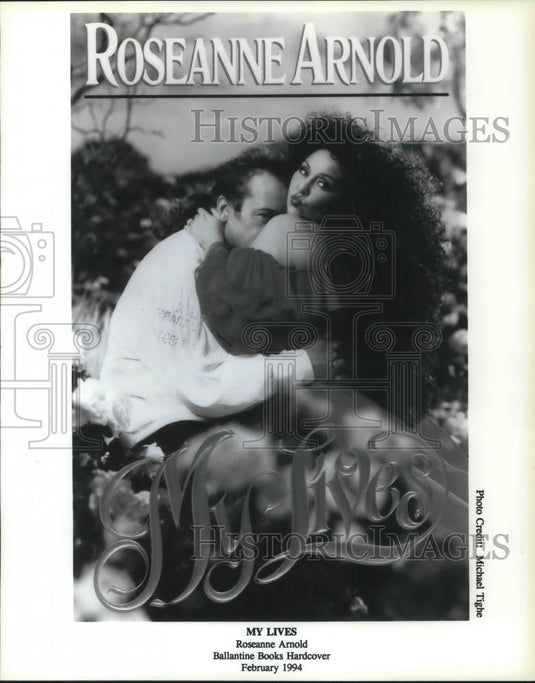 1994 Press Photo Roseanne Arnold's Book Cover - cvp14029 - Historic Images