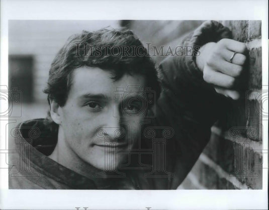1986 Press Photo David Bintley in Sadler's Wells Royal Ballet Petrushka - Historic Images