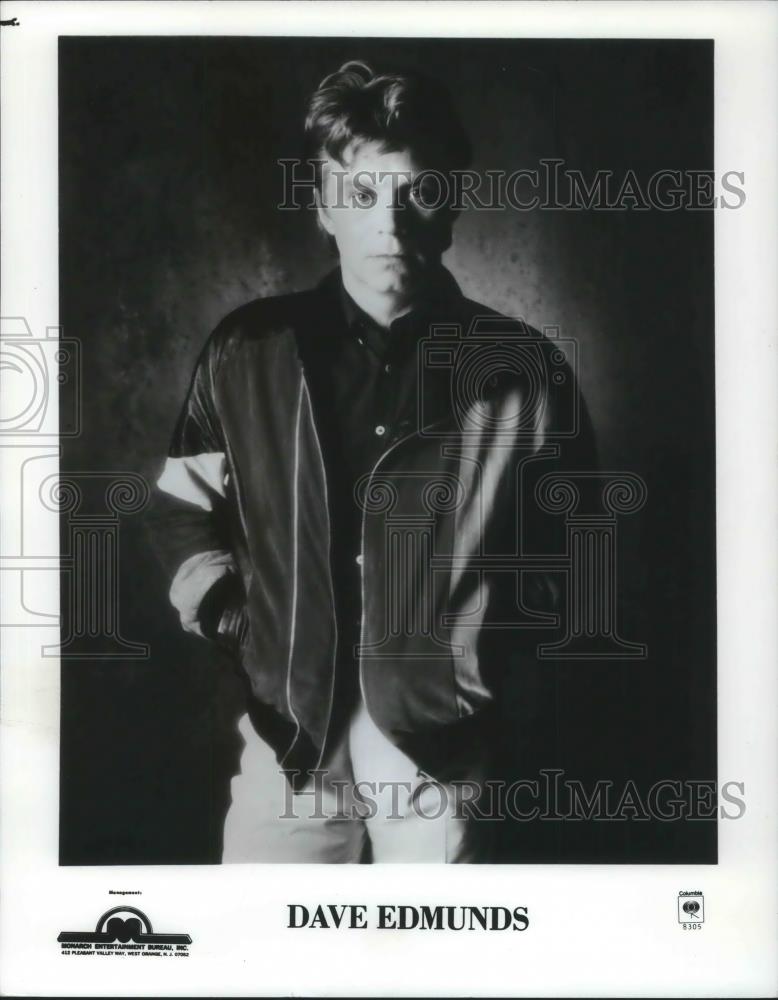 1983 Press Photo Dave Edmunds Rock Singer Guitarist Record Producer - cvp06038 - Historic Images