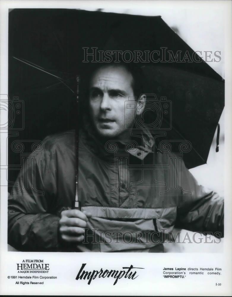 1992 Press Photo James Lapine in Impromptu - cvp18858 - Historic Images