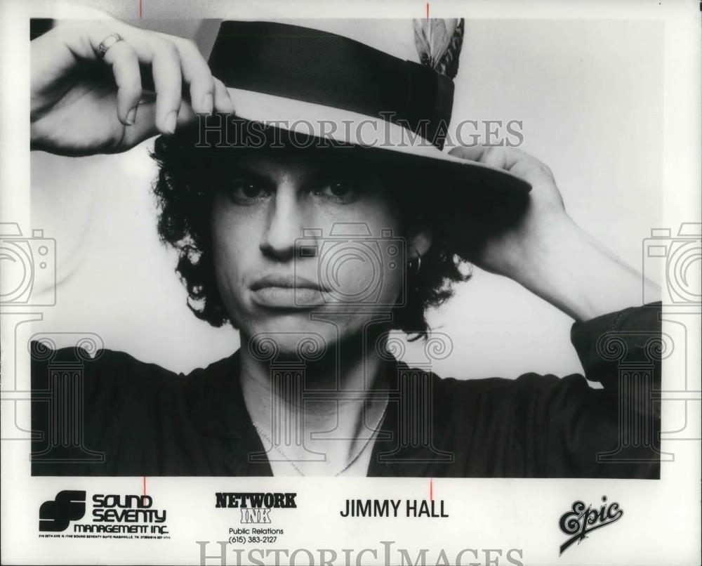 1980 Press Photo Jimmy Hall - cvp17970 - Historic Images