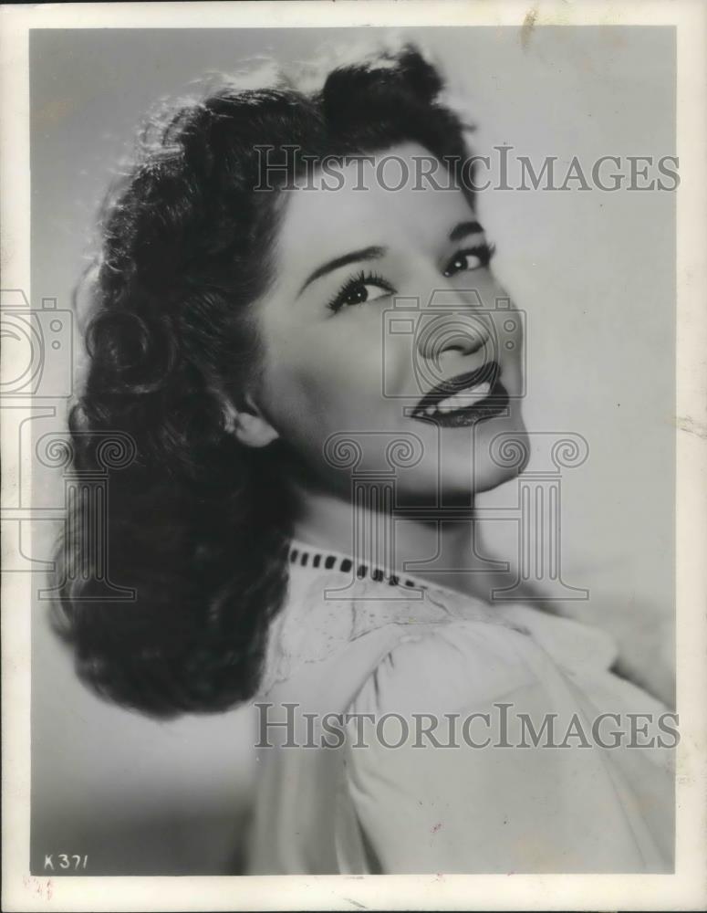 1945 Press Photo Anita Ellis Singer Actress - cvp04593 - Historic Images