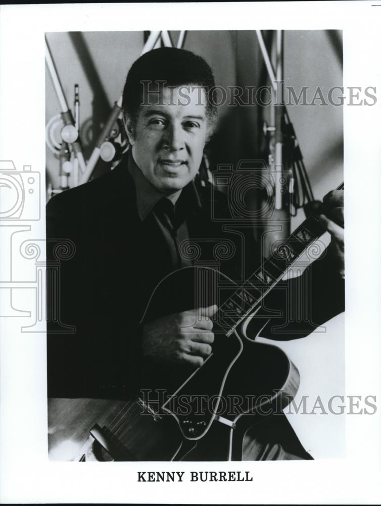 1992 Press Photo Kenny Burrell Jazz Musician - cvp00127 - Historic Images
