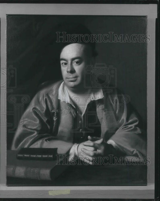 1995 Press Photo Portrait of Nathaniel Hurd by John Singleton Copley - cvp02426 - Historic Images