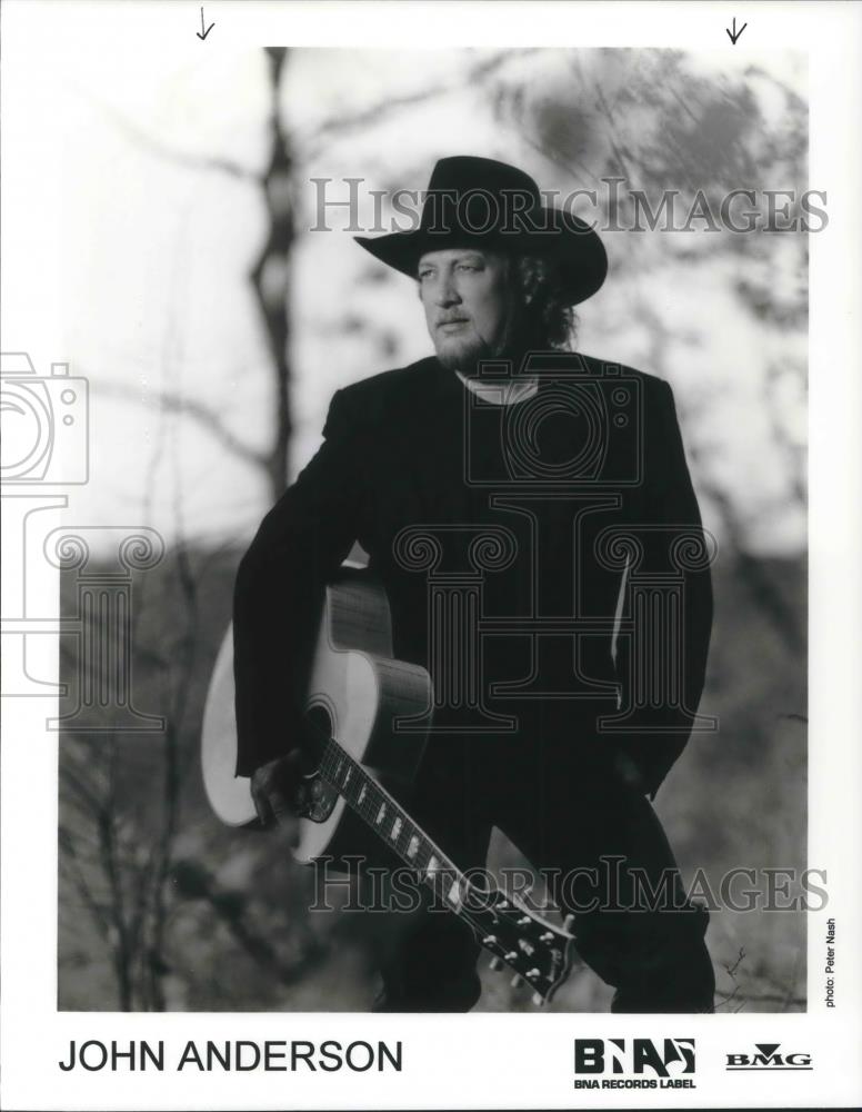 1999 Press Photo John Anderson Country Music Singer Songwriter Musician - Historic Images