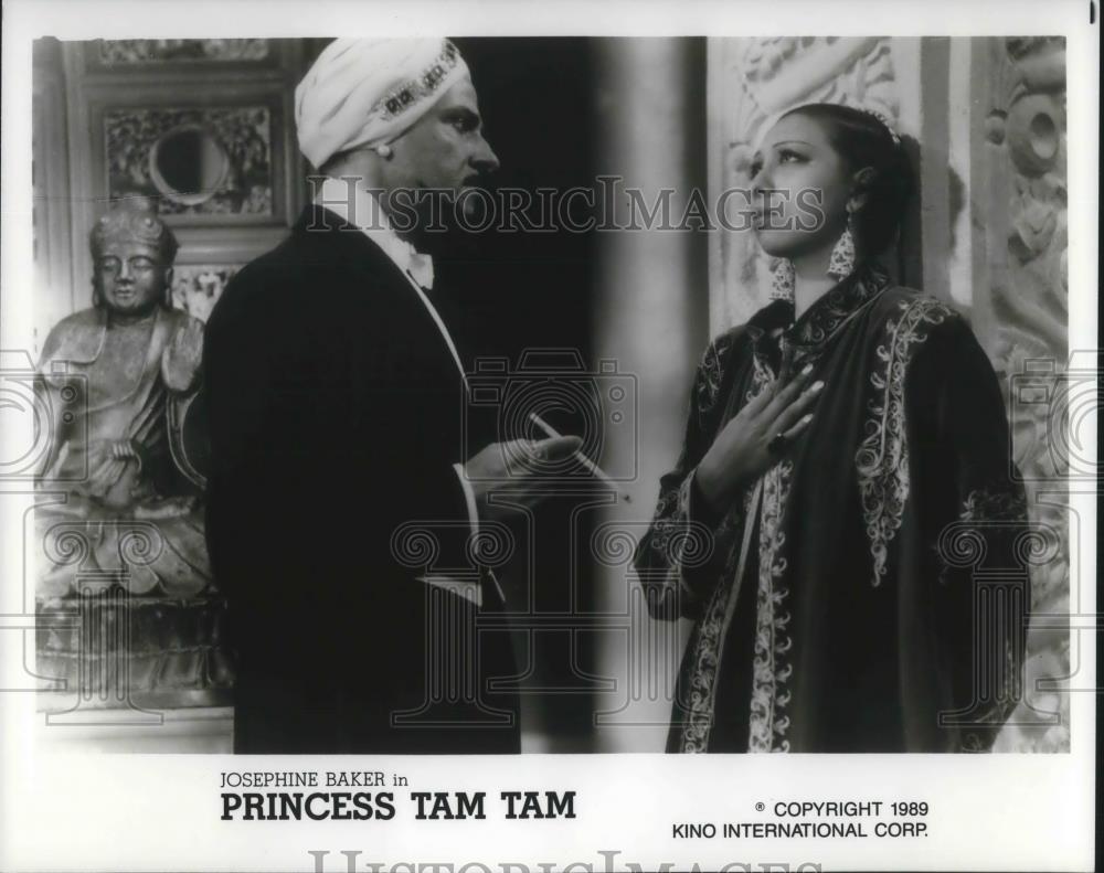 1989 Press Photo Josephine Baker stars in Princess Tam Tam - cvp13551 - Historic Images