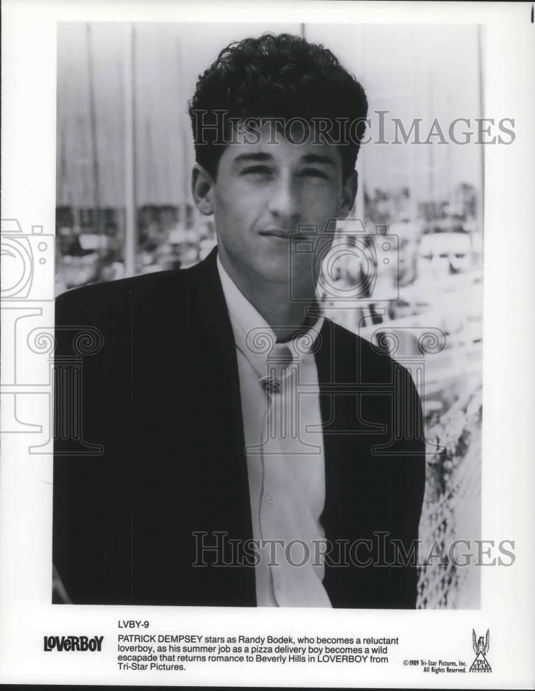 1990 Press Photo Patrick Dempsey stars in Loverboy - cvp09957 - Historic Images