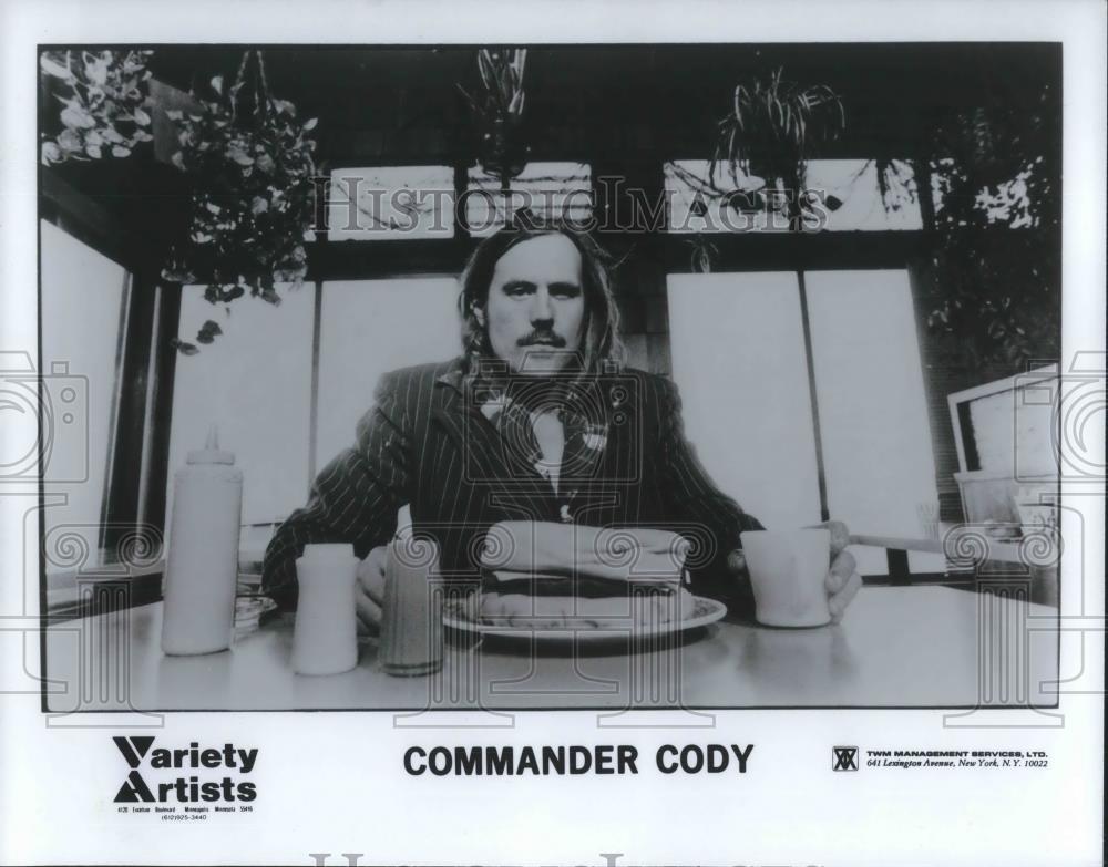 1973 Press Photo Commander Cody Country Rock Singer Guitarist - cvp07759 - Historic Images