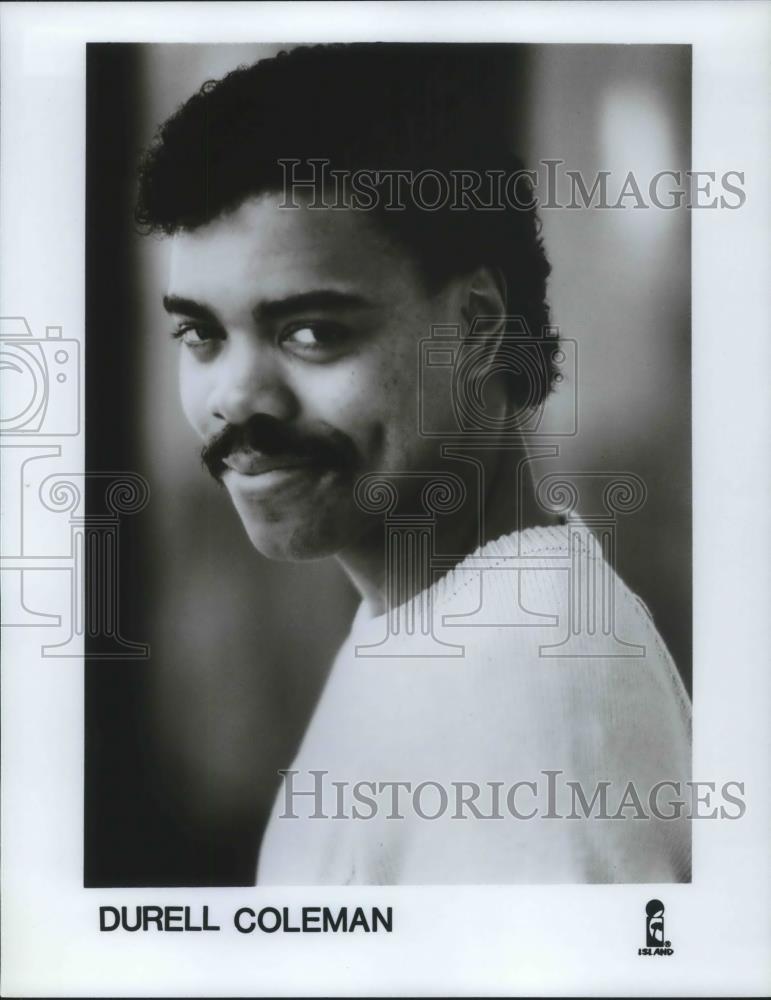 1987 Press Photo Durell Coleman Star Search Male Vocalist Winner - cvp02490 - Historic Images