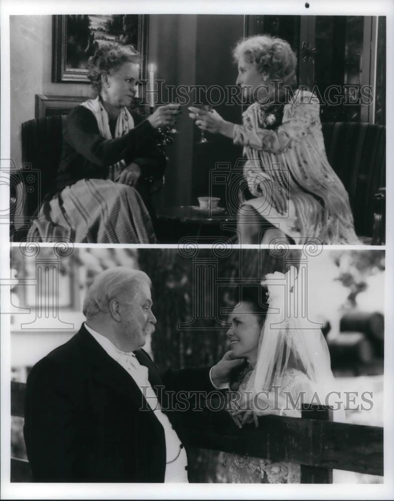 Press Photo Sally Field Sheila McCarthy Charles Durning Woman Independent Means - Historic Images