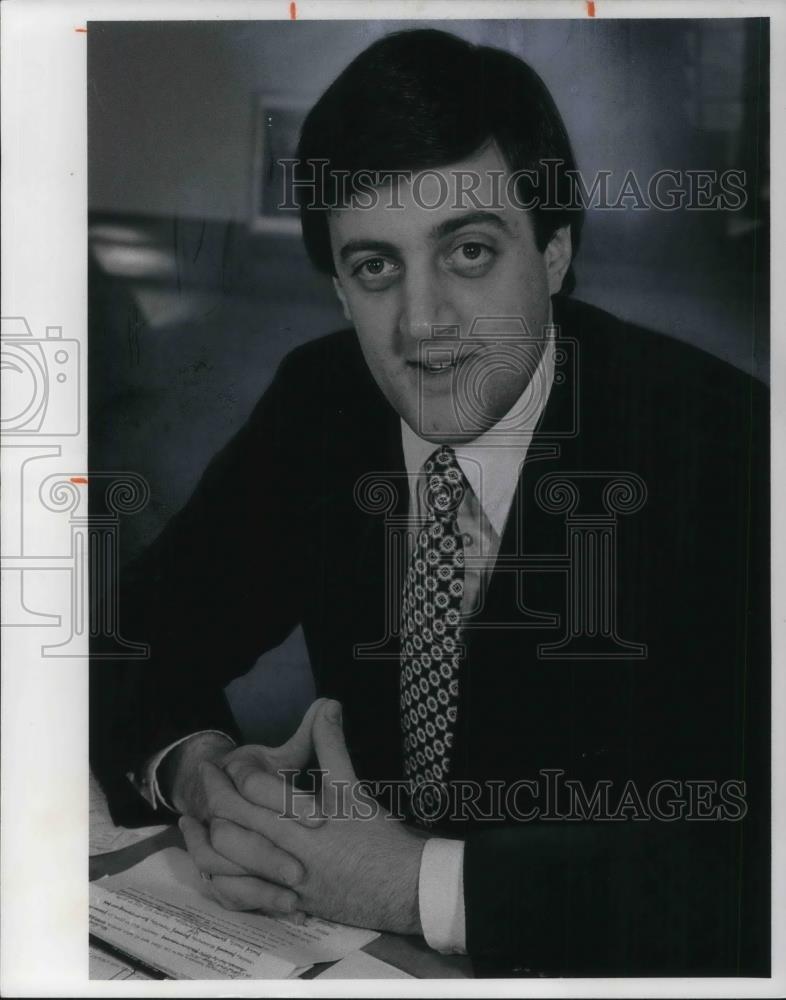 1976 Press Photo Kenneth Haas orchestra&#39;s new general manager - cvp17810 - Historic Images