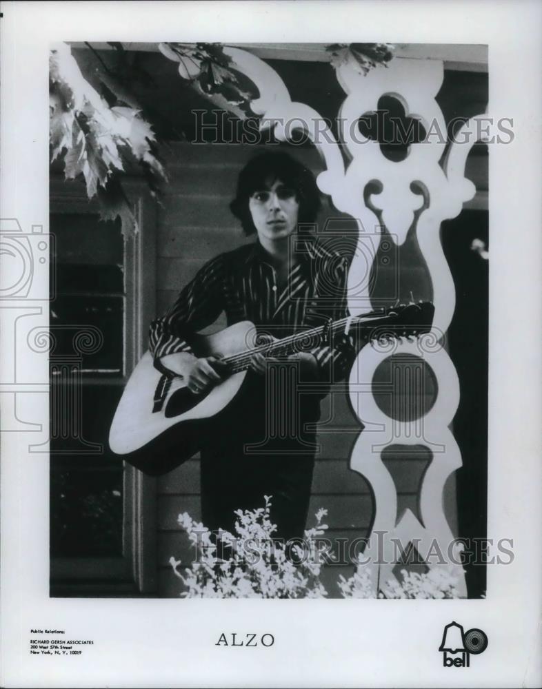 1973 Press Photo Alzo Folk Rock Singer Songwriter Guitarist - cvp14823 - Historic Images