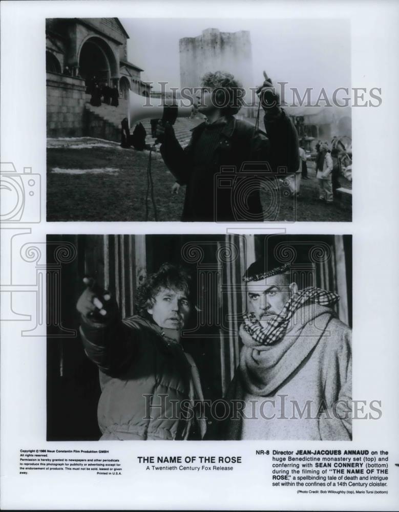 1988 Press Photo Sean Connery in The Name of the Rose - cvp14937 - Historic Images