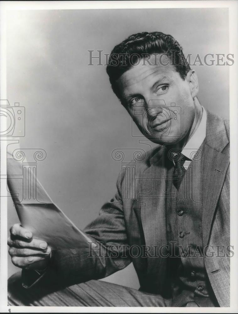 1991 Press Photo Robert Stack stars in The Untouchables as Elliott Ness - Historic Images