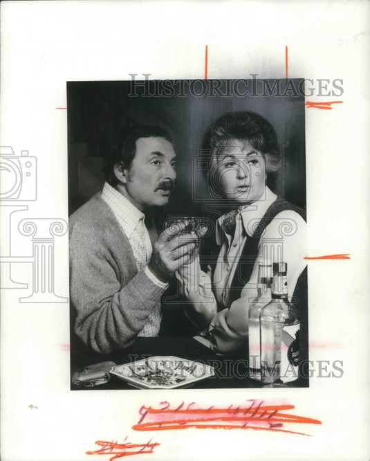 1973 Press Photo Bea Arthur and Bill Macy star in Maude - cvp14107 - Historic Images
