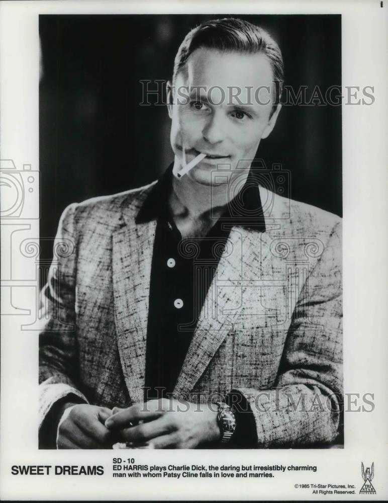 1986 Press Photo Ed Harris Plays Charlie Dick Sweet Dreams - cvp16161 - Historic Images