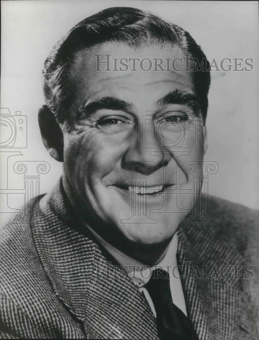 1954 Press Photo Paul Douglas Actor - cvp03393 - Historic Images