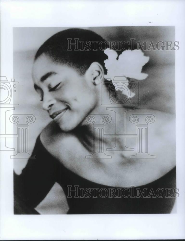 1990 Press Photo Regina Belle Gospel Jazz Singer Songwriter Record Producer - Historic Images