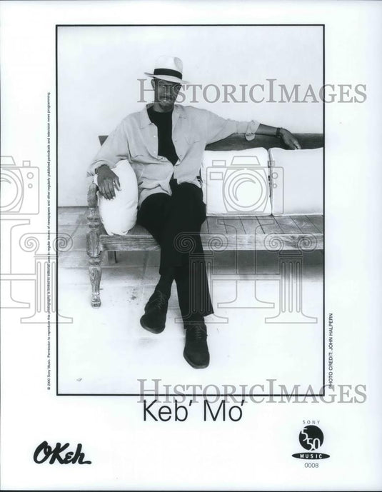 Press Photo Keb' Mo' - cvp10781 - Historic Images