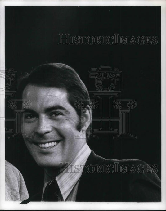 1971 Press Photo John Hambrick Broadcast Journalist Reporter Channel 5 - Historic Images