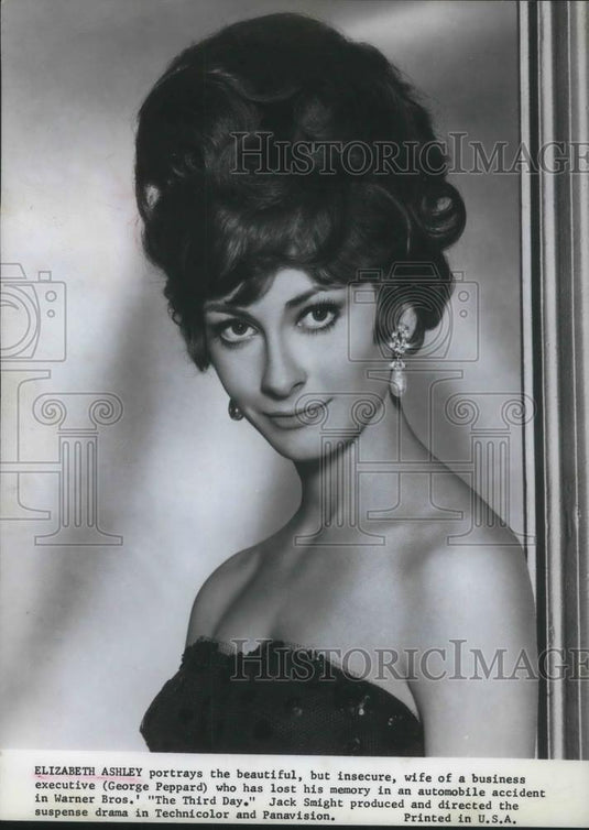 1966 Press Photo Elizabeth Ashley stars in The Third Day - cvp14069 - Historic Images