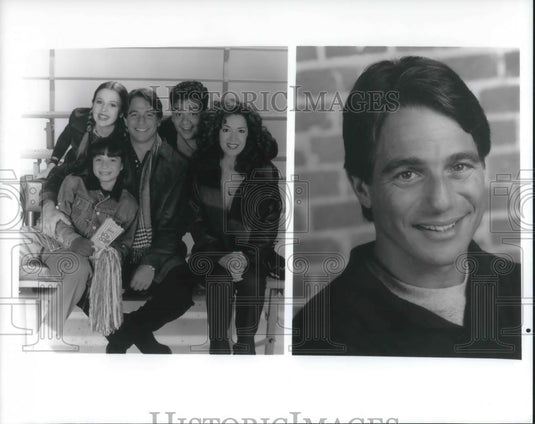 1997 Press Photo Tony Danza & Cast Members of The Tony Danza Show - cvp10333 - Historic Images