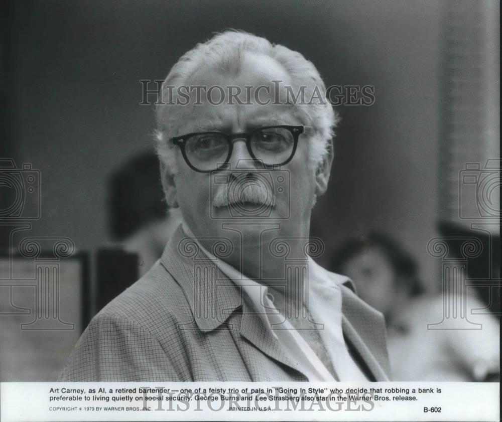1980 Press Photo Art Carney in Going in Style - cvp08182 - Historic Images