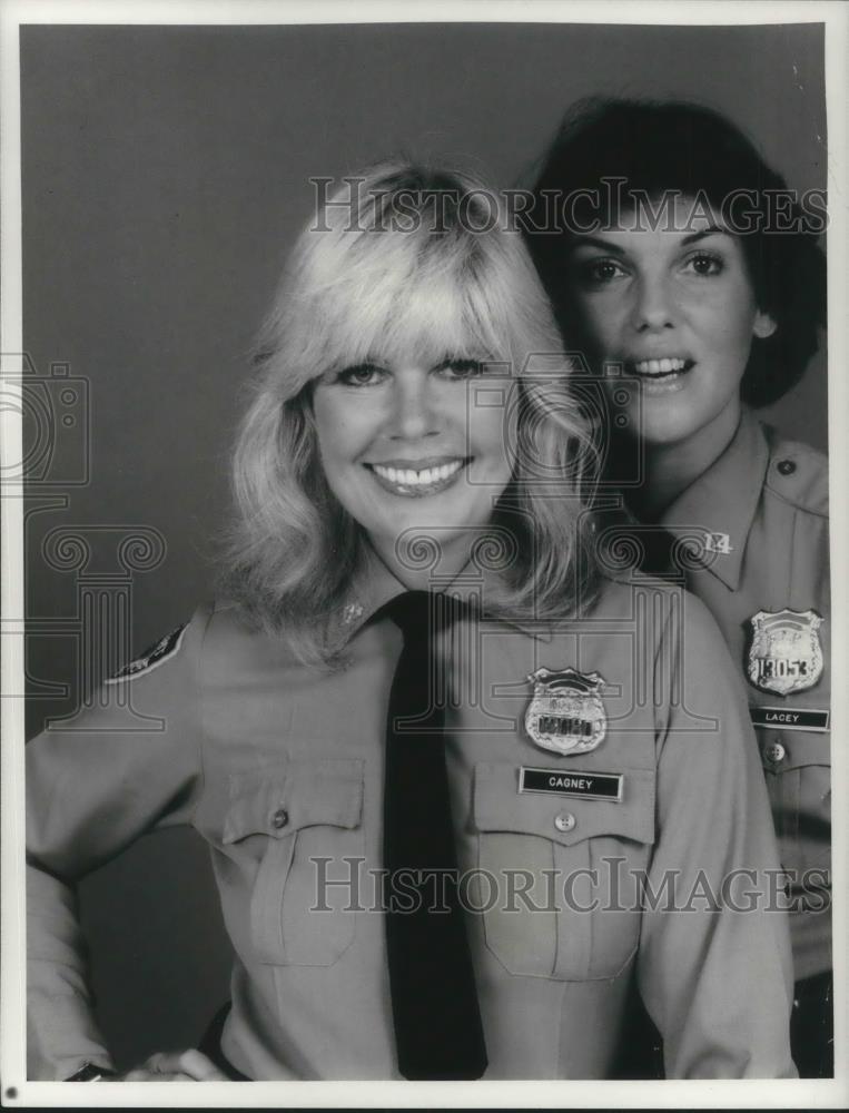 Press Photo Loretta Swit and Tyne Daly in Cagney &amp; Lacey TV Show - cvp09575 - Historic Images