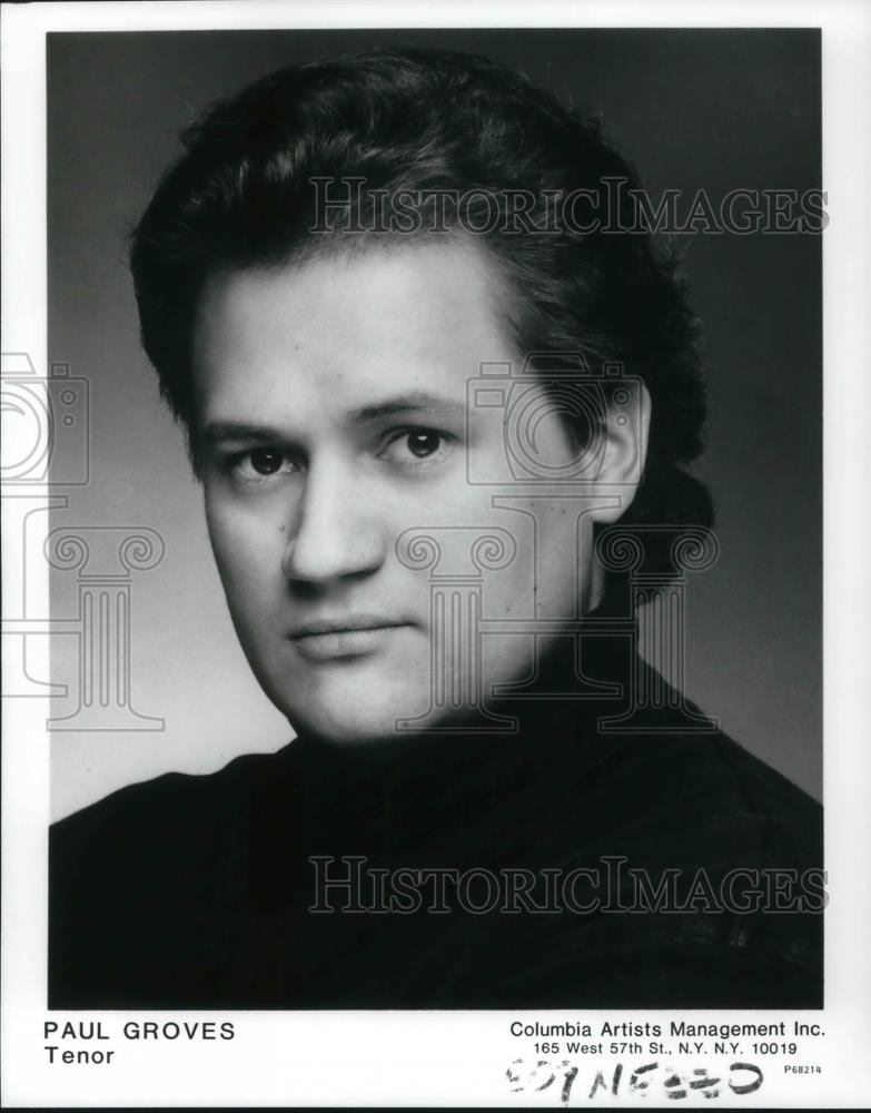 2000 Press Photo Paul Groves Tenor - cvp17477 - Historic Images