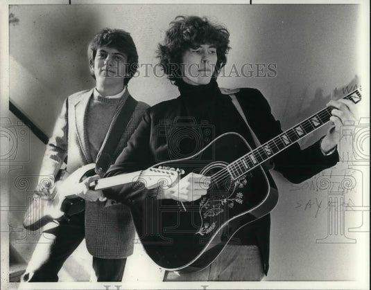 1983 Press Photo Wally Griffith and Rob - cvp17941 - Historic Images