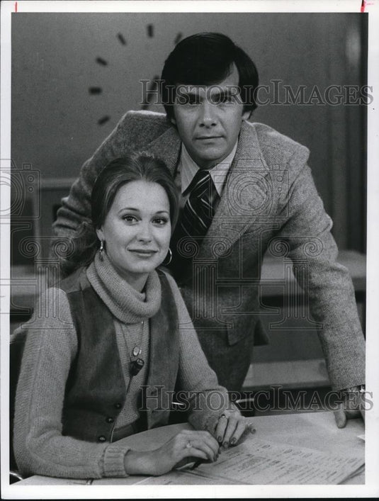 1978 Press Photo Jane Pauley and Tom Brokow on Today - cvp00479 - Historic Images