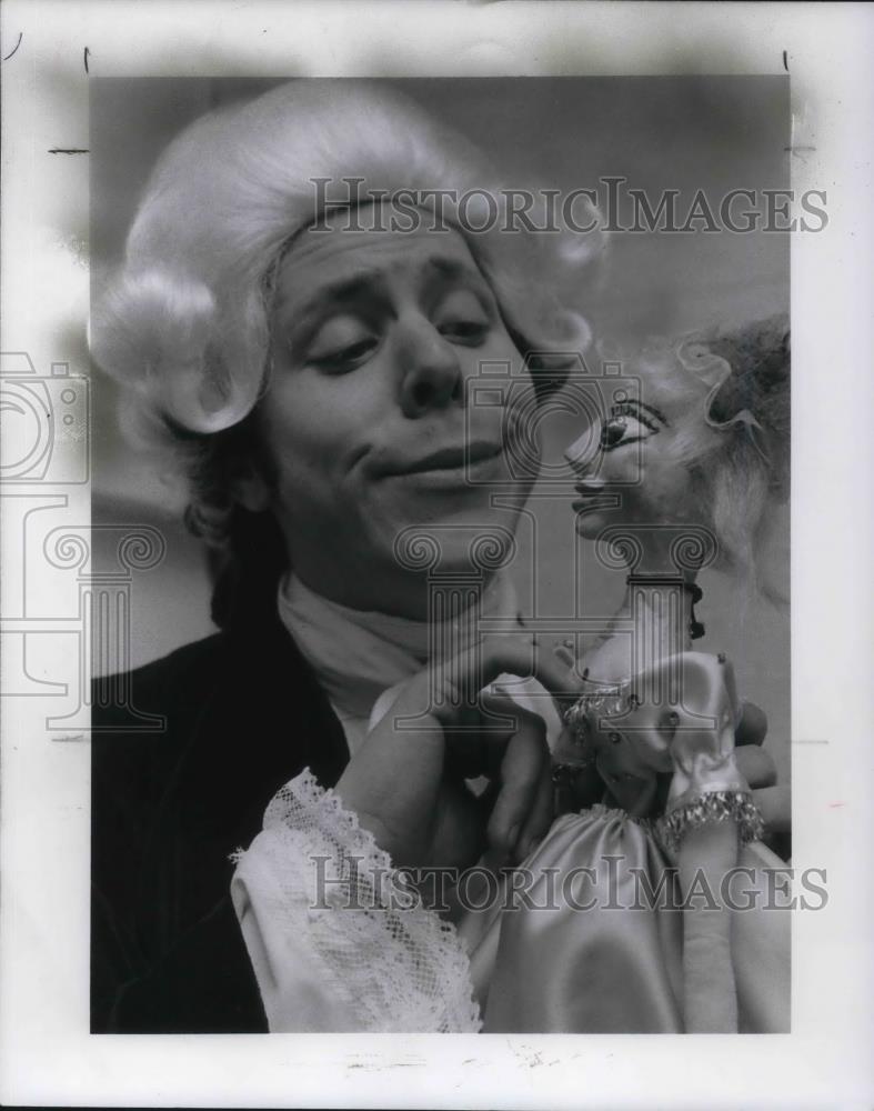 1973 Press Photo Ralph Gunderman Actor and Voice Artist - cvp17646 - Historic Images