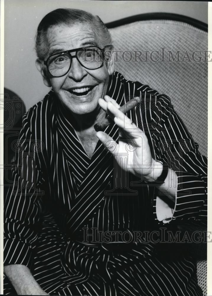 1991 Press Photo Milton Berle Comedian Actor in Los Angeles Comedy Hall of Fame - Historic Images