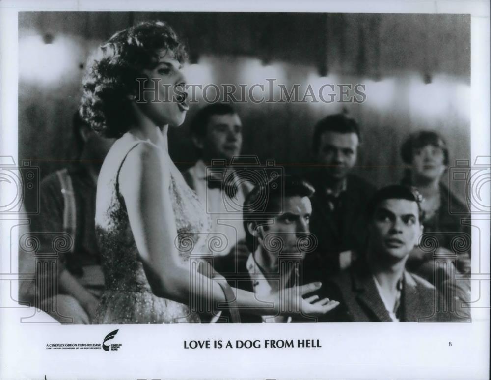 1989 Press Photo Movie Love is a Dog From Hell - cvp18611 - Historic Images
