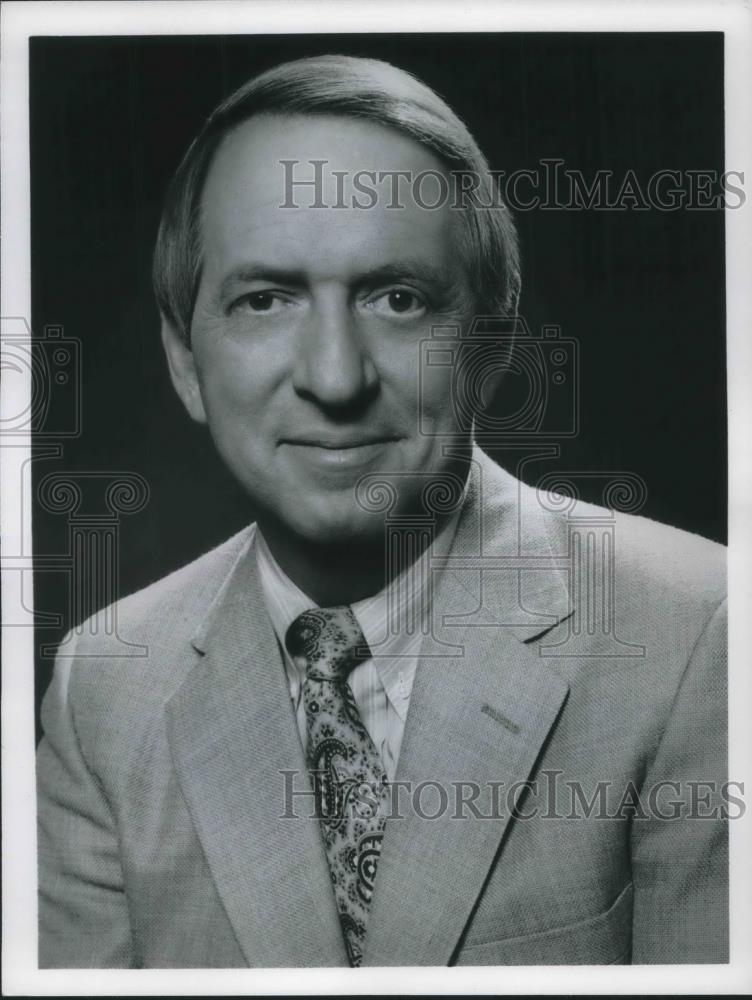 1983 Press Photo John Coleman Weather Forecaster on Good Morning America - Historic Images