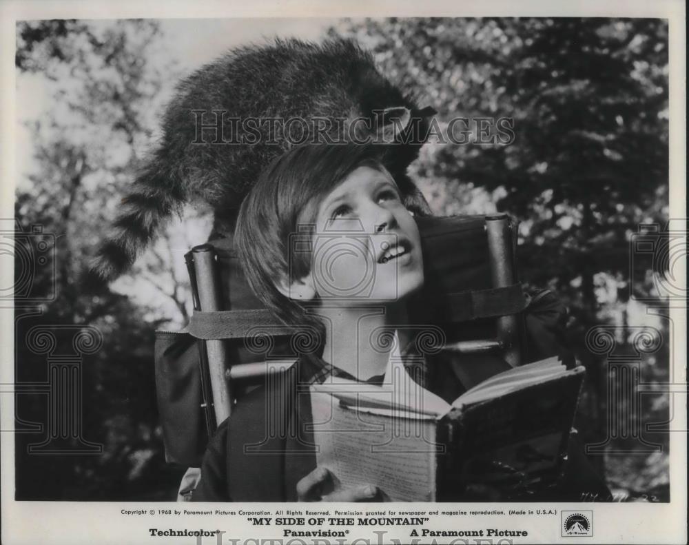 1969 Press Photo Teddy Eccles in My Side of the Mountain - cvp06614 - Historic Images