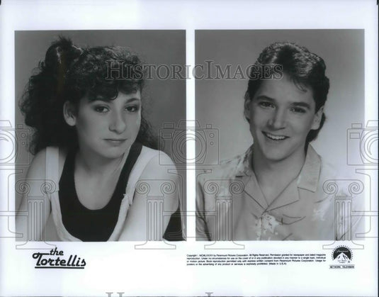 1987 Press Photo Timothy Williams & Mandy Inger in The Tortellis - cvp10412 - Historic Images