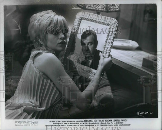 1970 Press Photo Goldie Hawn in Cactus Flower - cvp16289 - Historic Images