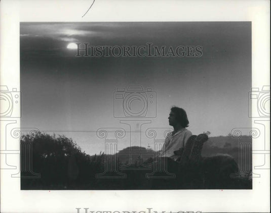 1976 Press Photo Alex Bevan Folk Singer Songwriter Guitarist Poet - cvp02127 - Historic Images