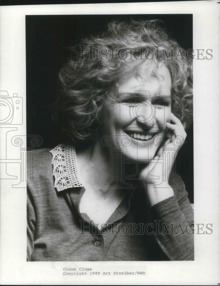 1989 Press Photo Glenn Close - cvp05649 - Historic Images