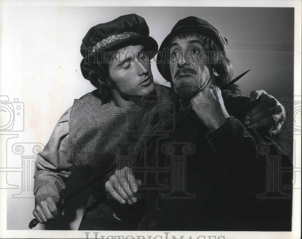 1969 Press Photo Timothy Taylor &amp; Robert Allman in As You Like It - cvp02922 - Historic Images
