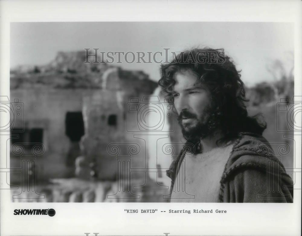 1986 Press Photo Richard Gere in King David - cvp19213 - Historic Images