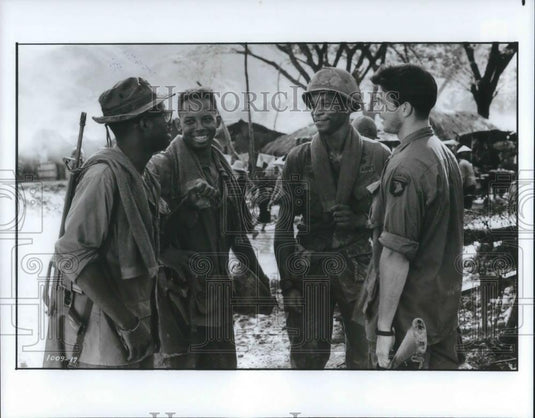 1989 Press Photo Scene from Hamburger Hill - cvp11458 - Historic Images