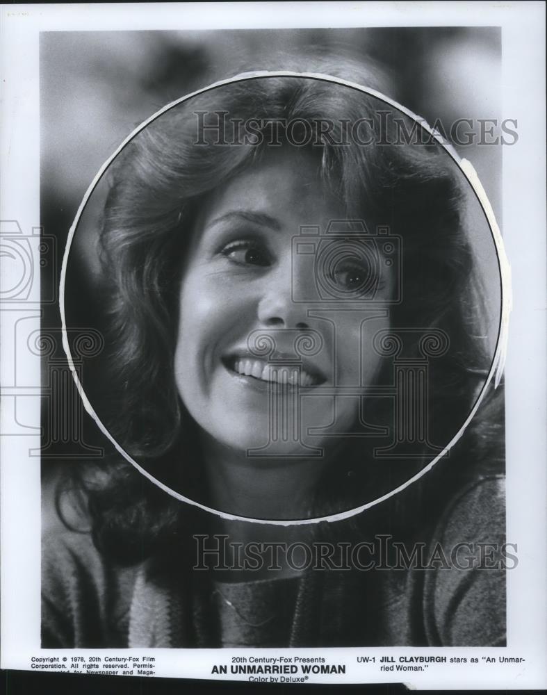 1978 Press Photo Jill Clayburgh in An Unmarried Woman - cvp02452 - Historic Images